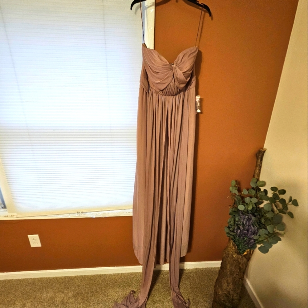 Birdy Grey Birdesmaid Dress Mauve Size 2XL